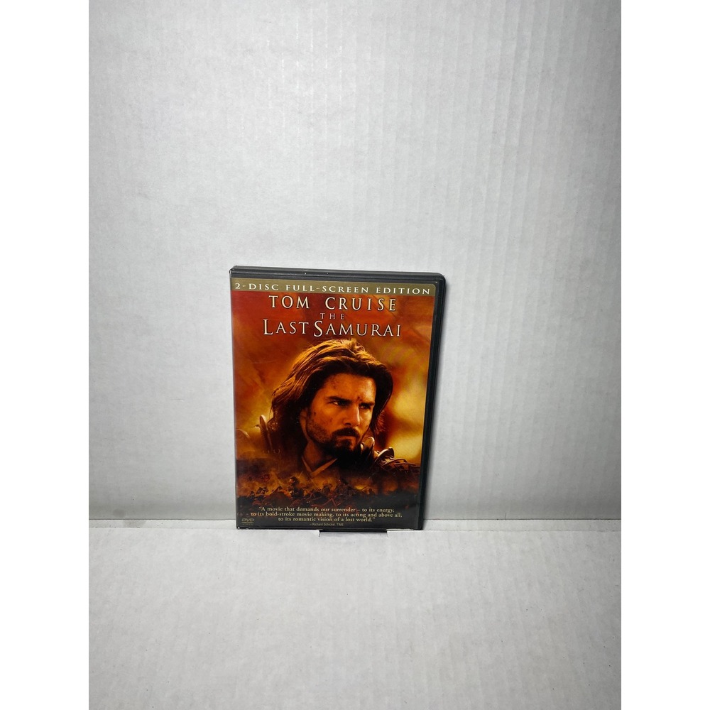 The Last Samurai DVD Tom Cruise 2-Disc Full-Screen Edition Movie Rated R